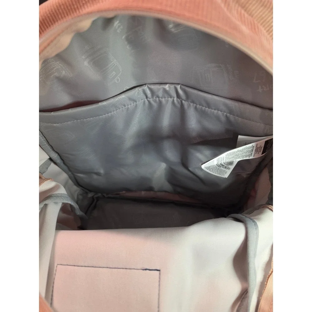JanSport Cross Town Plus Remix Misty Rose Corduroy Backpack 15in Laptop
